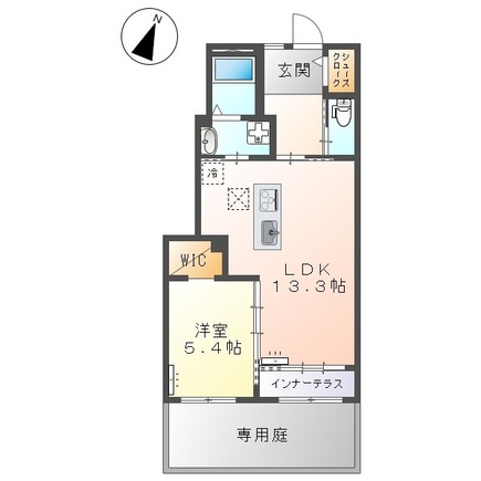1階の間取り図