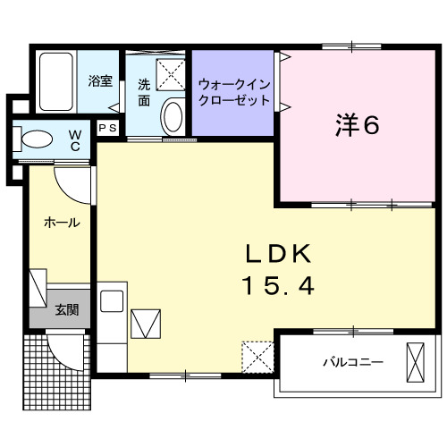 1階の間取り図