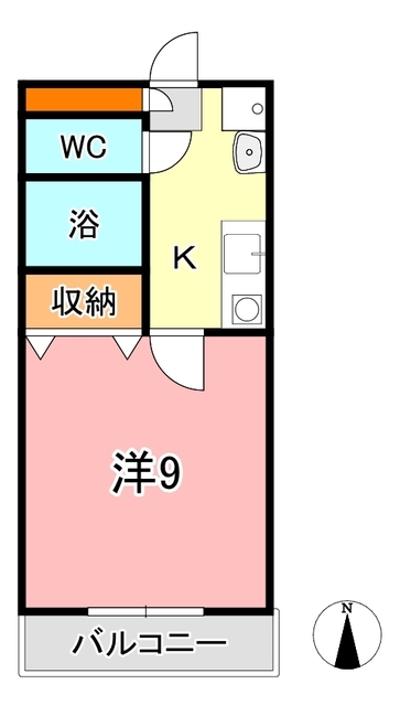 1階の間取り図