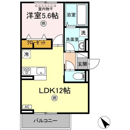 3階の間取り図