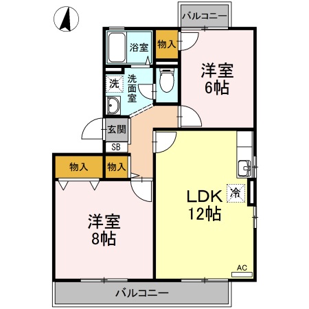 3階の間取り図