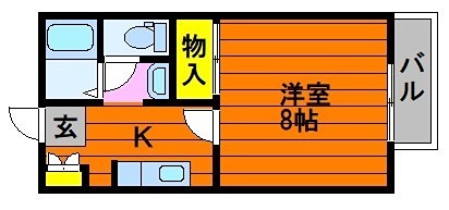 1階の間取り図