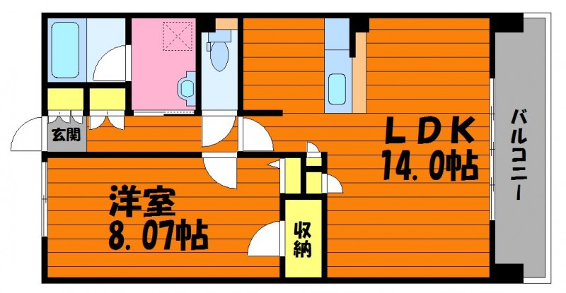 3階の間取り図