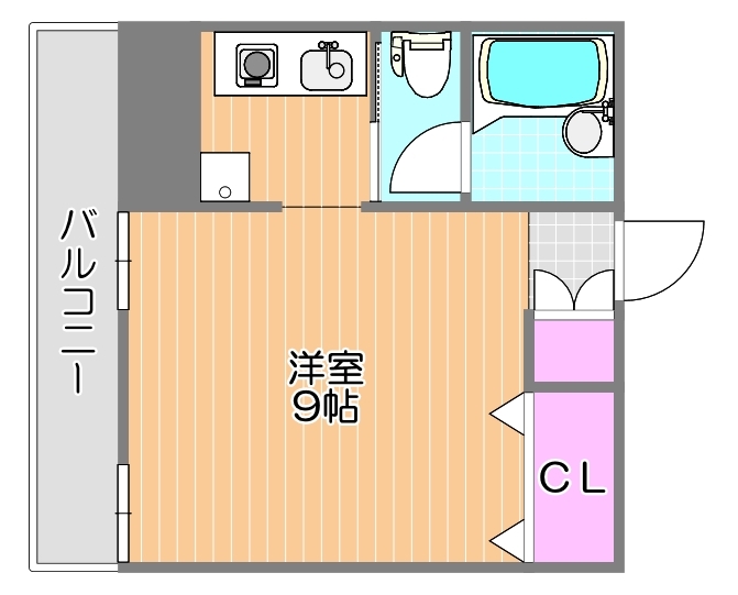 2階の間取り図