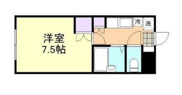 4階の間取り図