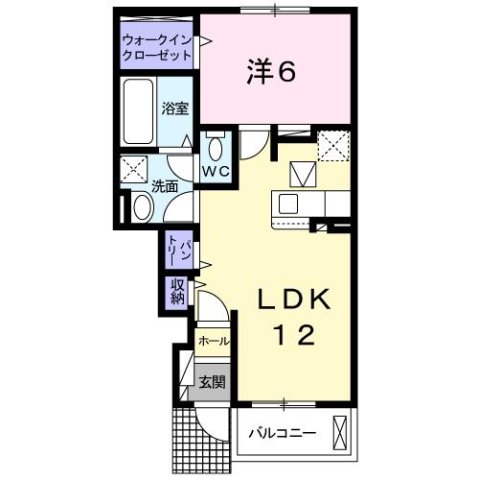 1階の間取り図