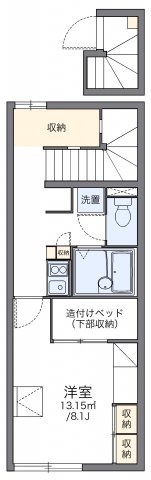 代表的な間取のため実際の間取とは異なる場合があります