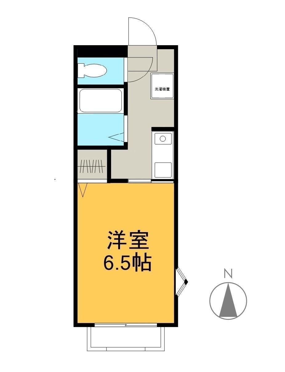 2階の間取り図
