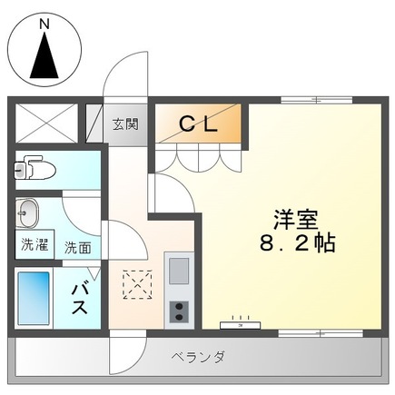 1階の間取り図