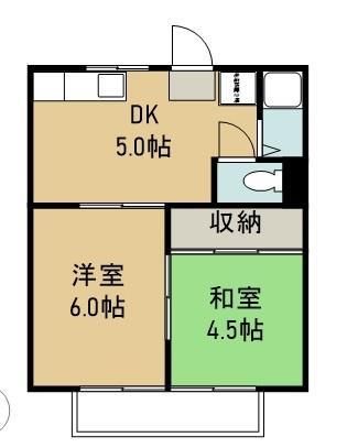1階の間取り図