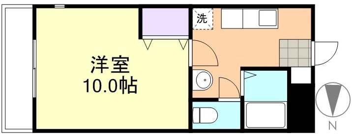 2階の間取り図
