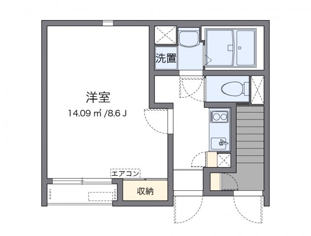 代表的な間取のため実際の間取とは異なる場合があります
