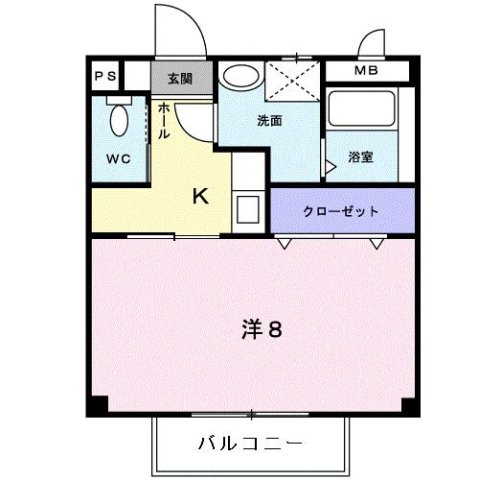 1階の間取り図