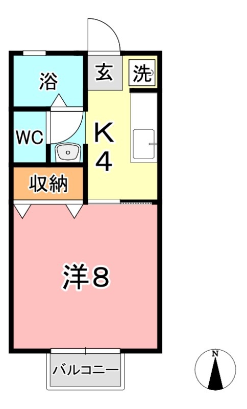 1階の間取り図