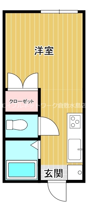 2階の間取り図
