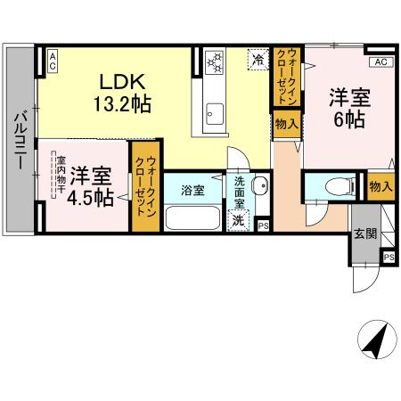 3階の間取り図
