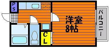 2階の間取り図