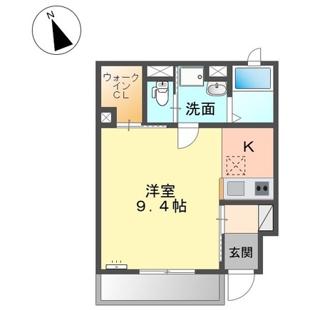 1階の間取り図