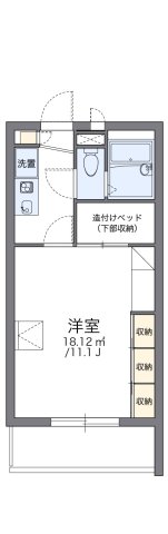 1階の間取り図