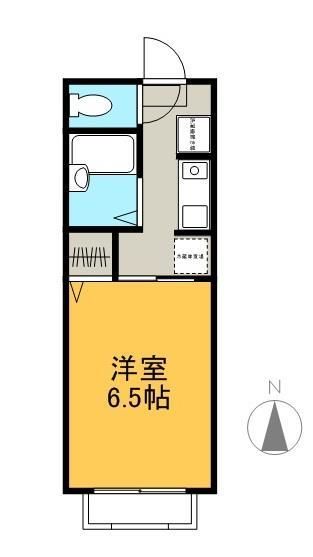 2階の間取り図