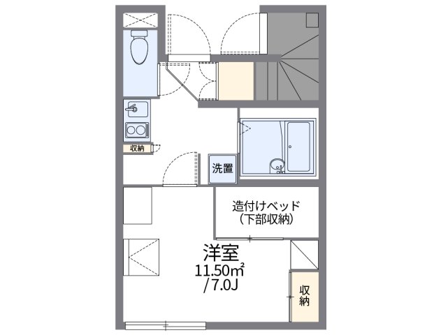 1階の間取り図
