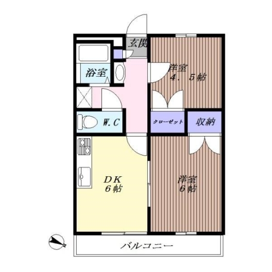 3階の間取り図