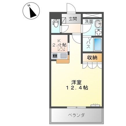1階の間取り図