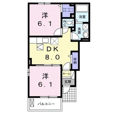 1階の間取り図