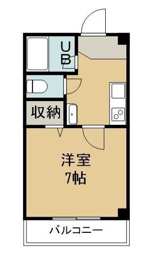2階の間取り図