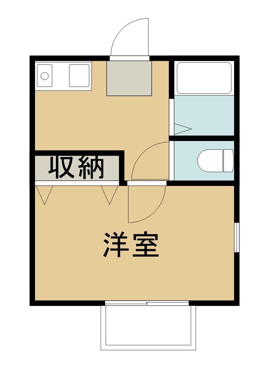 1階の間取り図