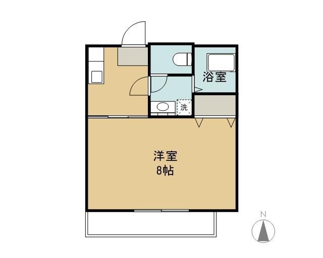 2階の間取り図