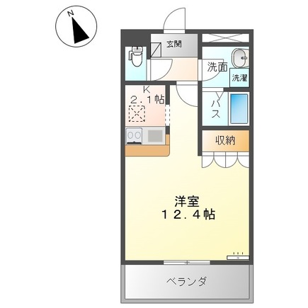 1階の間取り図