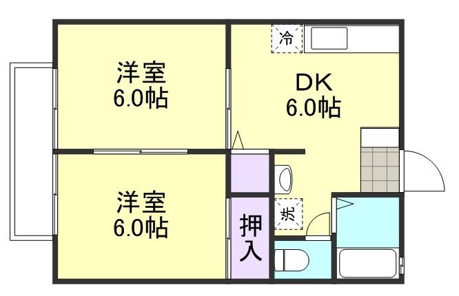 1階の間取り図