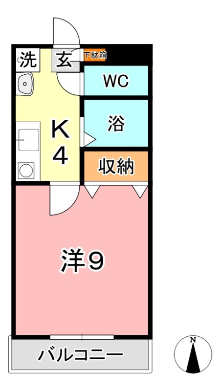 3階の間取り図