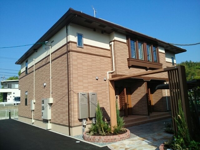 倉敷市真備町箭田の賃貸アパート