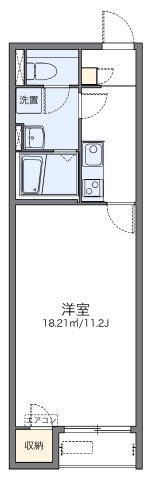 2階の間取り図