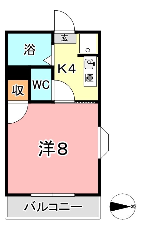 1階の間取り図