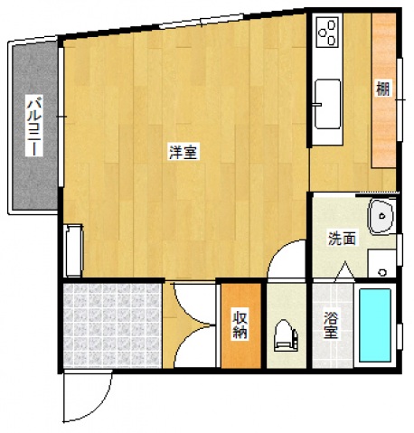 3階の間取り図
