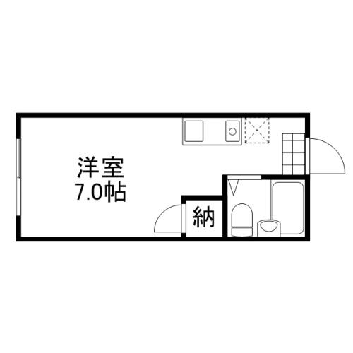 1階の間取り図