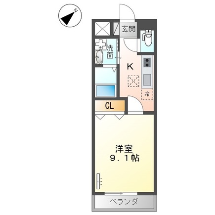 1階の間取り図