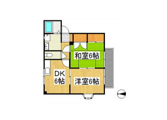 1階の間取り図
