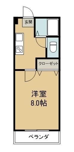 2階の間取り図
