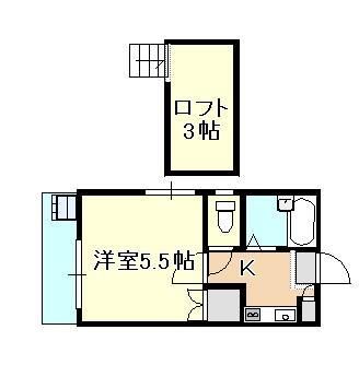 2階の間取り図