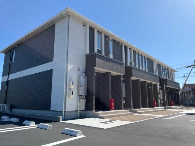 倉敷市玉島道口の賃貸アパートの外観