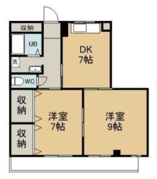 4階の間取り図