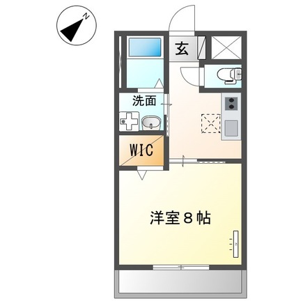 1階の間取り図
