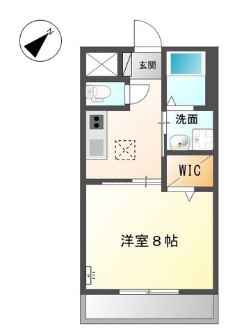 1階の間取り図