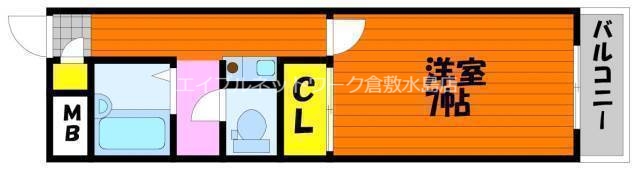 4階の間取り図