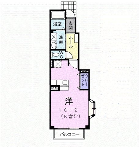 1階の間取り図