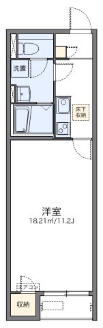 1階の間取り図